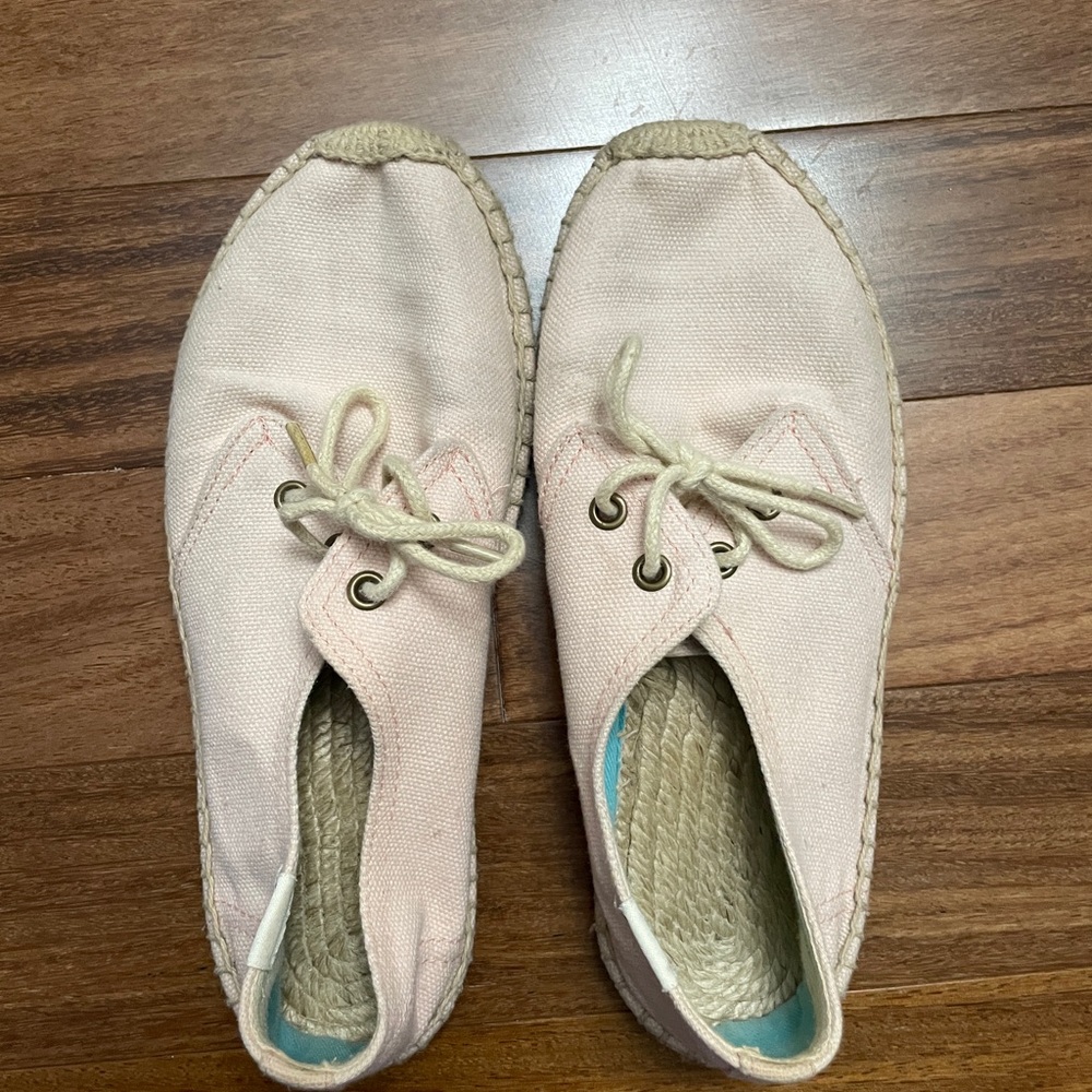 Women's Pink Espadrille Shoes